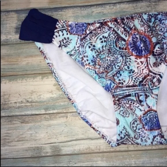 Arizona Jeans Co Blue Bikini Bottoms - Picture 2 of 3